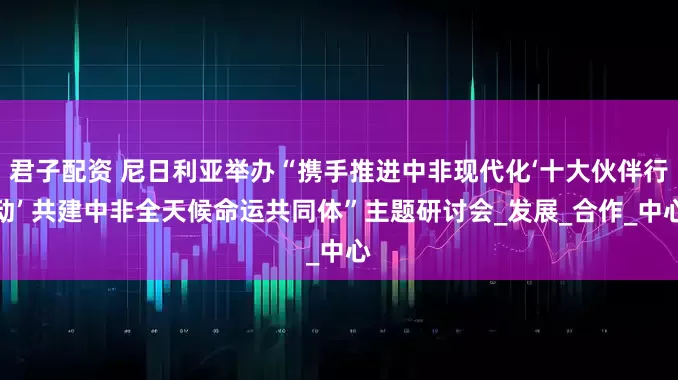 君子配资 尼日利亚举办“携手推进中非现代化‘十大伙伴行动’ 共建中非全天候命运共同体”主题研讨会_发展_合作_中心